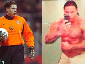 Eski futbolcu güreşçi oldu!