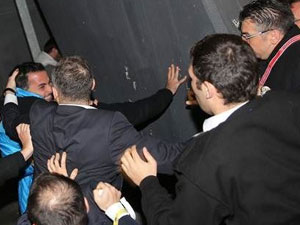 O güvenlikler men edildi