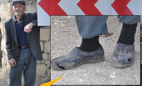 Recep dedeye yardım yağıyor