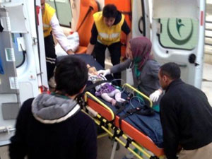 4 yaşındaki çocuk tüfekle oynadı...