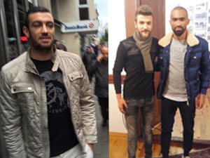 Belkalem ve Bosingwa Trabzon sokaklarında