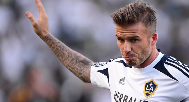 Beckham trafik kazası geçirdi