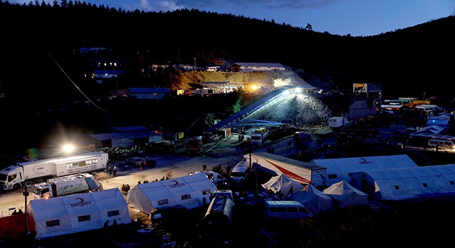 Ermenek'te 1 madenci toprağa verildi