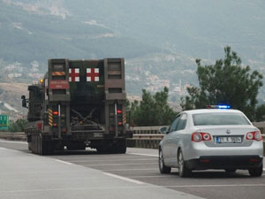 Amerikan askerleri dönüş yolunda