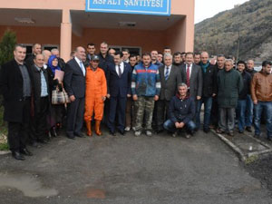 Genç Fen işleri personeli ile buluştu