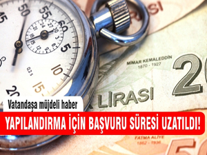 Bakanlık'tan borçlulara müjde!