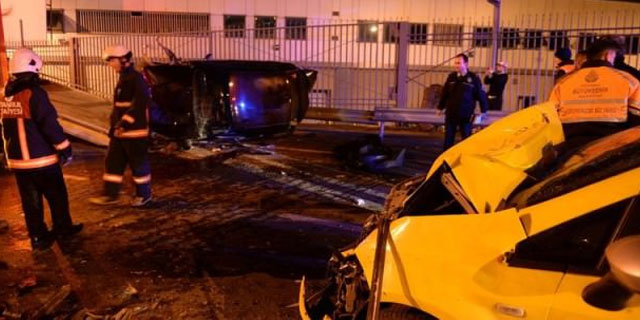 Kadıköy'de feci kaza!