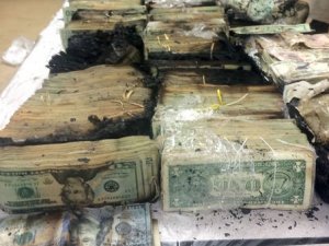 1 milyon dolar kül oldu