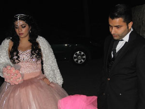 Nişanlı çiftlere hırsız şoku