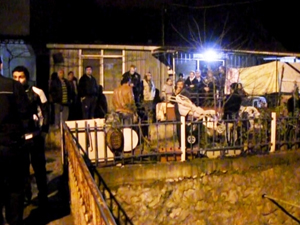 Atılan molotof kokteyli canından etti