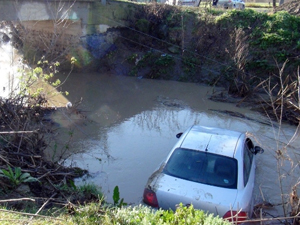 Kazayı görüp yol değiştirince...