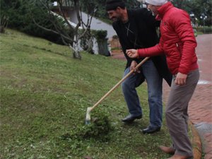 Rize'de cezalarını böyle çekiyorlar