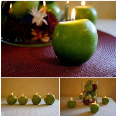 Elmadan mumluk yapımı