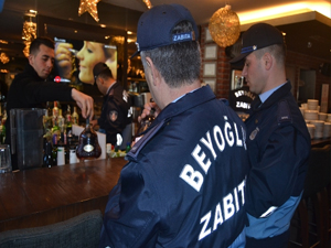 Alkollü mekanlara yılbaşı denetimi