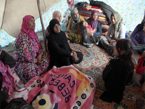 Suriyeli bebek soğuktan...