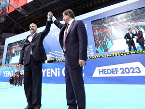 Davutoğlu, Meşal ile görüştü...