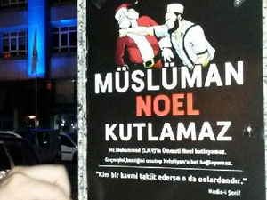 Rize'de bu afiş olay oldu