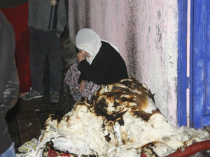 Yanan evden dram çıktı!