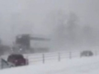 200 araçlık zincirleme kaza