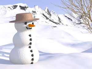 'Kardan adam yapmak günah'