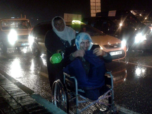 Dilenmek için bu kılığa girdi