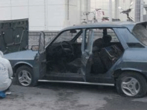 Araba değil cephanelik !