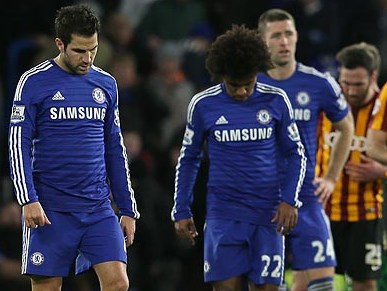 Chelsea ve Manchester City kupada havlu attı