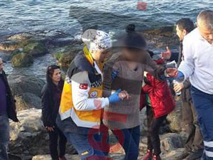 Trabzon sahilinde şok!