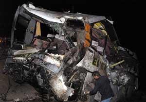 Asker Taşıyan Otobüsde Kaza