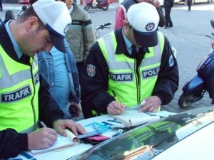 Trabzon'da 23 araç men edildi