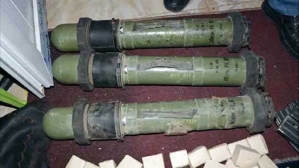 Sınırda yakalanan mühimmata tutuklama