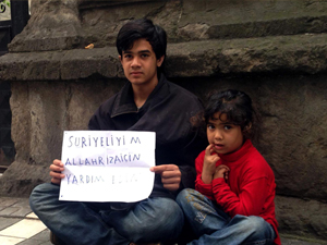 Gümüşhane'den Suriyeliler'e yardım