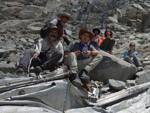 54 yıldır kayıp uçağın enkazı bulundu