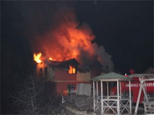 En yangını can aldı