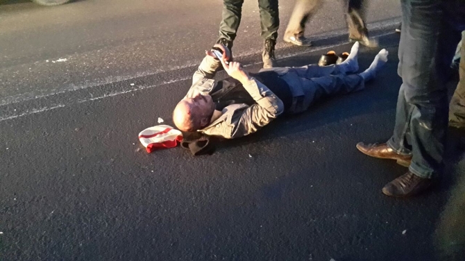 Yaralandı, ambulansı kendisi çağırdı