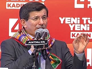 Davutoğlu: "Kadına uzanan eli kıracağız"