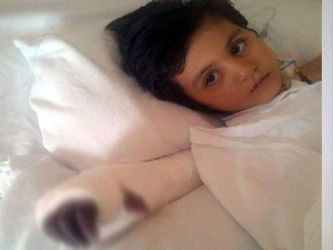 Yanlış takılan serum kangren etti!