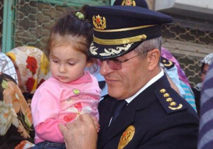 Samsun şehidine ağladı