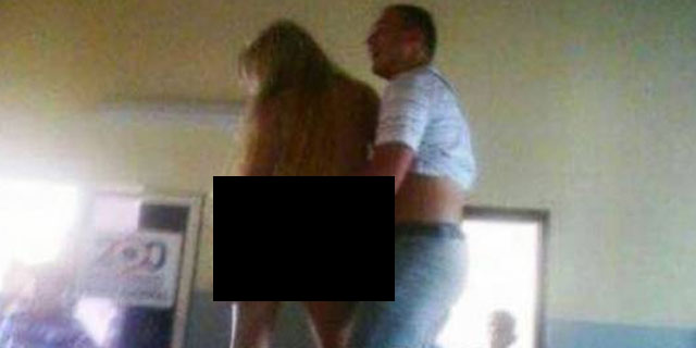 Bu fotoğraf Paraguay'da bir polis merkezinde çekildi