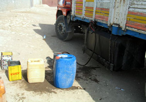 Trabzon'da mazot hırsızlığı