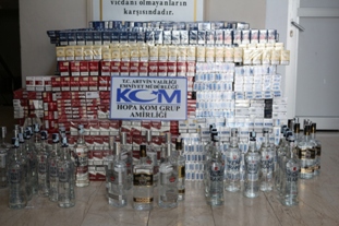 Trabzon'da yarım ton yakalandı