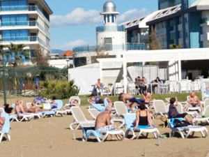 Rus ve İngiliz turist sayısı düştü