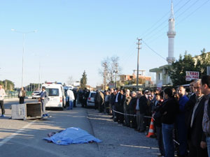Ölüm cami yolunda yakaladı