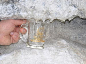 Tarihi Süt Kalesi’nde esrarengiz olay