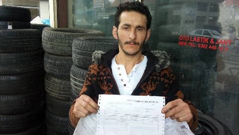 Samsun'da ehliyeti yok ceza yedi