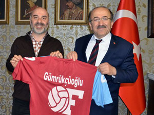 Ofspor'dan Gümrükçüoğlu'na ziyaret