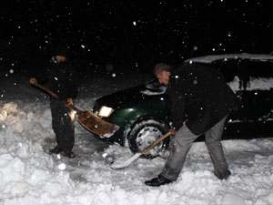 Erzincan - Gümüşhane yolu kapandı