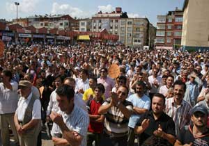 Giresunda fındık mitingi