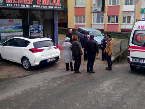 Trabzon'da el frenini çekmeyince...