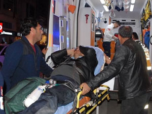 Patlayan güç kaynağı şoka soktu